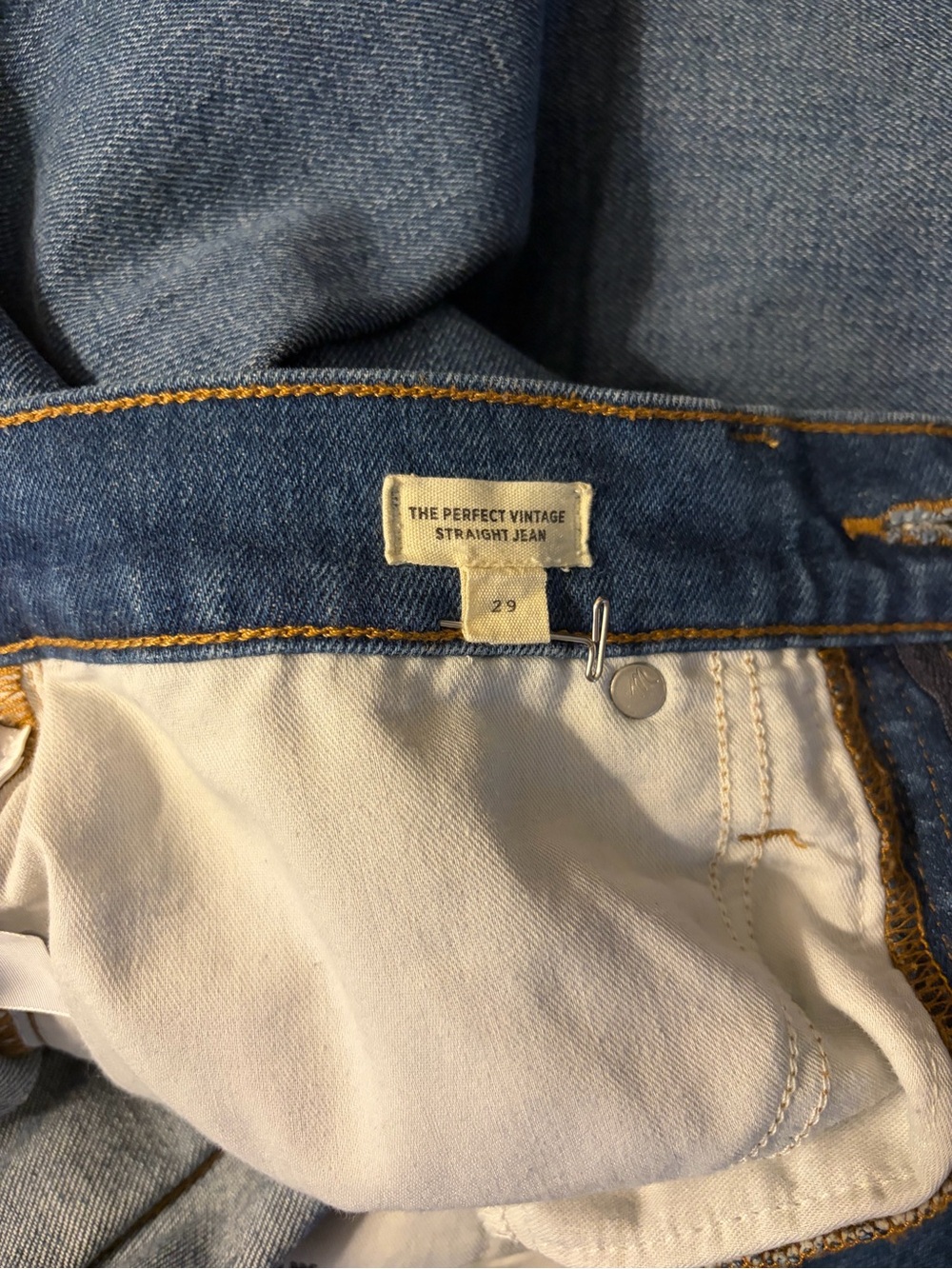Madewell The perfect vintage denim 29 NWOT - Picture 4 of 6